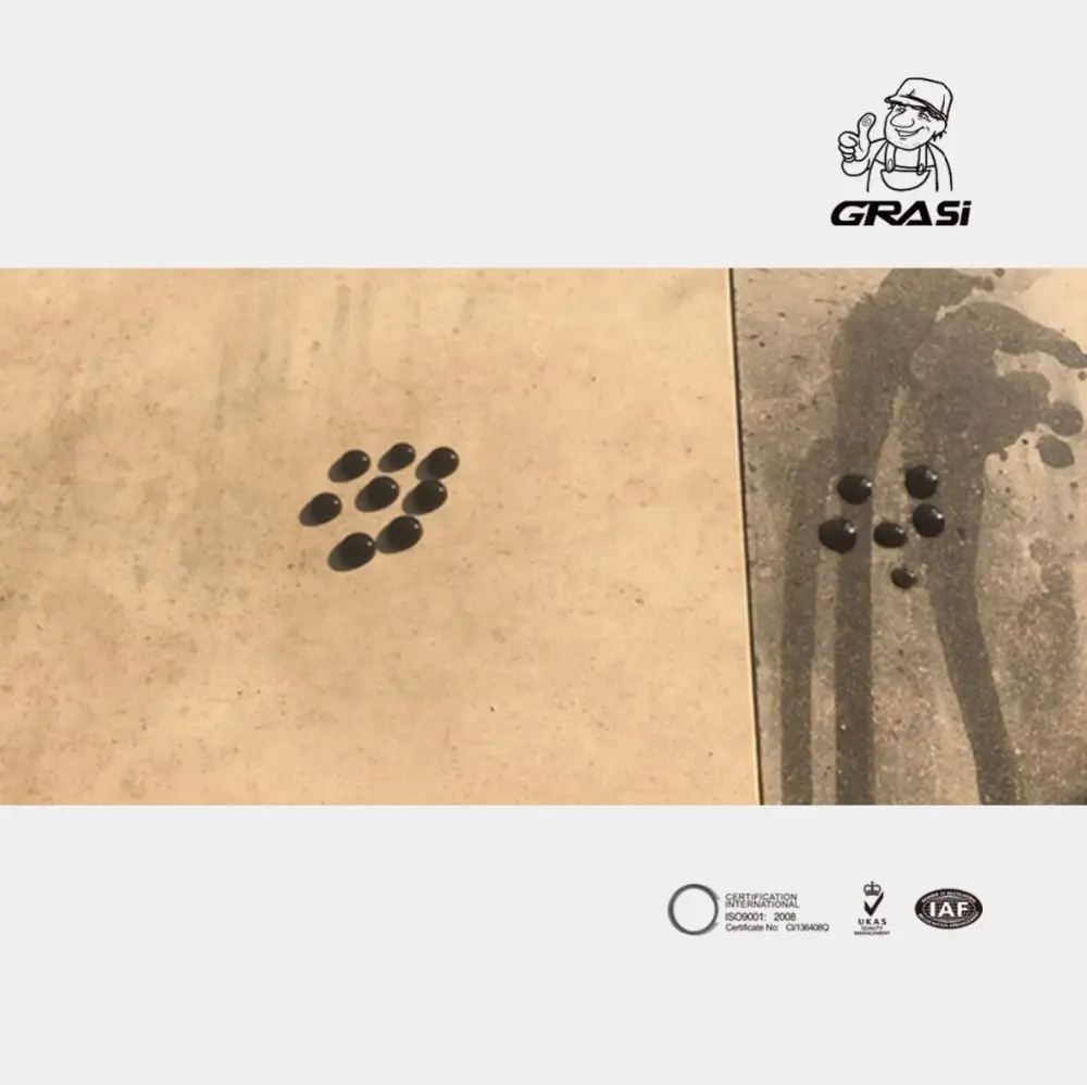 Мраморный гранит пещера камень и искусственный камень водонепроницаемый/антиобрастающий/маслостойкий Гидрофобный фторсилан Водонепроницаемый Агент