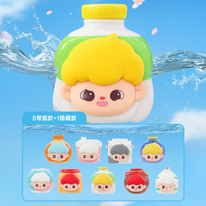 ฟิกเกอร์ Yu Mo Craft Pipi Daily Drinks แบบกล่องสุ่ม 8 ตัวปกติ 1 ตัวหายาก ของสะสม ของขวัญ ตกแต่งโต๊ะ - Product Image 1
