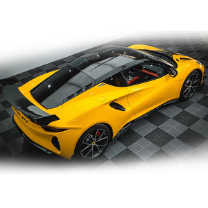 Ala de estilo mono de fibra de carbono seca de alta calidad para Lotus Emira Trunk Spoiler Lip Splitter Body Kit - Product Image 5