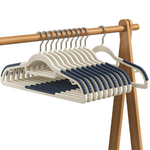 Plastic Clothes Hanger Thickened Non Marking Wide Shoulder Non Slip Rectangle Hook Type For Adult Clothing Organizer - Product Image 2