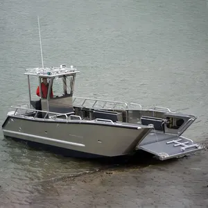 Kinocean 21ft in fibra di vetro Landing Craft Console barca da pesca cabina barca motoscafo in vendita