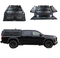 Cubierta de Acero Galvanizado o Aluminio para Camioneta de 3 Puertas, Compatible con Foton Tunland Mars 9/7, Impermeable con Cerradura