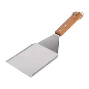 <span class=keywords><strong>Teppanyaki</strong></span> Burger Turner Steak Espátula Barbacoa Asar Acero inoxidable Filete Freír Pancake Bbq Grill Espátula para utensilios de cocina - Product Image 1
