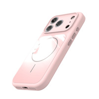 Coque de téléphone en silicone à protection intégrale 360°, coque de téléphone en silicone liquide magnétique avec panneau arrière en acrylique pour Samsung séries 24, 25, 26