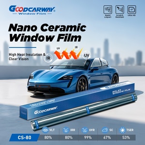 Film teinté pour <span class=keywords><strong>voiture</strong></span> en céramique nano de haute <span class=keywords><strong>qualité</strong></span>, isolation thermique 85-90%, application facile, film pour fenêtre anti-rétrécissement - Product Image 1