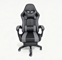 Chaise de jeu ergonomique moderne pour salle de jeux, avec support lombaire