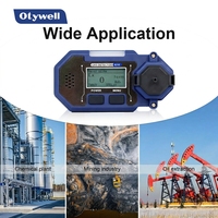 Détecteur de fuite de gaz portable interconnecté sans fil pour espaces confinés, moniteur de gaz propane, GNL, H2