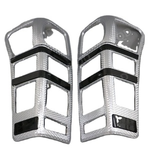 ฝาครอบไฟท้ายสีดำด้าน อุปกรณ์ตกแต่งฝาครอบไฟท้ายสำหรับ Dmax 2014 ฝาครอบไฟท้ายโครเมียม อะไหล่สำหรับ Isuzu Dmax - Product Image 1