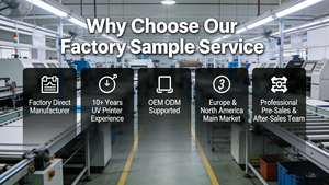 เครื่องพิมพ์แบบแท่น UV DTF สำหรับ A2 A1 XP600 I3200พิมพ์ดิจิตอลความละเอียดสูง2400dpi - Product Image 5