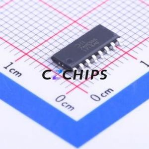 ชิปวงจรรวม SOIC-16 74HC595S16-13ใหม่ของแท้เปลี่ยนทะเบียน - Product Image 1