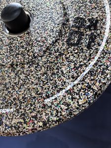 תחרות פגוש משקל צלחות כושר ציוד כושר משקולות משקולות ציוד הרמת משקולות עם גרגיר צלחת גומי - Product Image 5