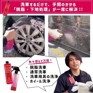 El lavado de champú previo al coche multiusos totalmente personalizable elimina fácilmente la suciedad obstinada Limpiador y lavado de etiqueta privada - Product Image 3