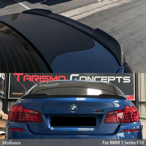 For 5 Series F18 /F10 M5 Sedan CS Style Carbon Fiber <b>Rear</b> <b>Spoiler</b> Trunk Wing 2009-2016 - Product Image 6