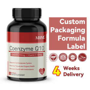 OEM yüksek kalite üst sınıf 200mg koenzim Q10 50mg E vitamini takviyesi Softgels sağlık takviyesi - Product Image 1