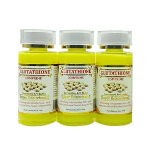 Glutathion Natuurlijke Gezicht Serum Super Eclaircissant Concentre Whitening Anti Taches Met Glutathion Poeder 120Ml Private Label