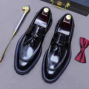 Zapatos de Cuero Formales de Negocios para Hombre, Último Modelo, Clásicos, Casuales, con Cordones, Cómodos y Multiusos - Product Image 6