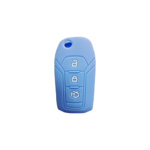 Yikailing-funda de silicona para llave de coche, accesorio de protección antideslizante para Ford Mondeo Escort Edge Focus Everest - Product Image 4
