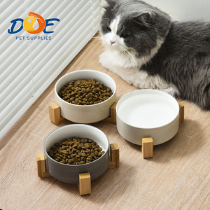 Doe Pet Produttore all'Ingrosso di Ciotole in Ceramica Personalizzate per Cani e Gatti, Singole/Doppie con Supporto - Product Image 1