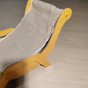 Chic sisal mèo scratcher ngồi có thể ngả sofa võng bằng gỗ mài Claw Pad Pet chia sẻ scratching board có thể thay thế mèo giường - Product Image 3