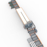 Línea de pintura automática de estructura de acero Yeed para componentes de estructura de viga H Beam I