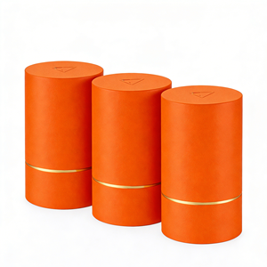 Caja de regalo de perfume personalizada de alta gama, redonda, rígida, para perfume, con logotipo en relieve, impresión personalizada, fabricante OEM - Product Image 2