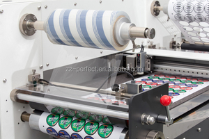 Di động gấp in cuộn mã vạch nửa chết Cắt nhãn dán nhãn Maker Chéo Máy cắt bằng tấm - Product Image 6