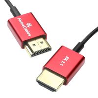 Kabel Alvin 2.1 Mikro Ultra-Tipis Berbentuk Gulungan untuk Kabel Atomos Ninja V 8K 60Hz/4K 120Hz Kamera & Monitor