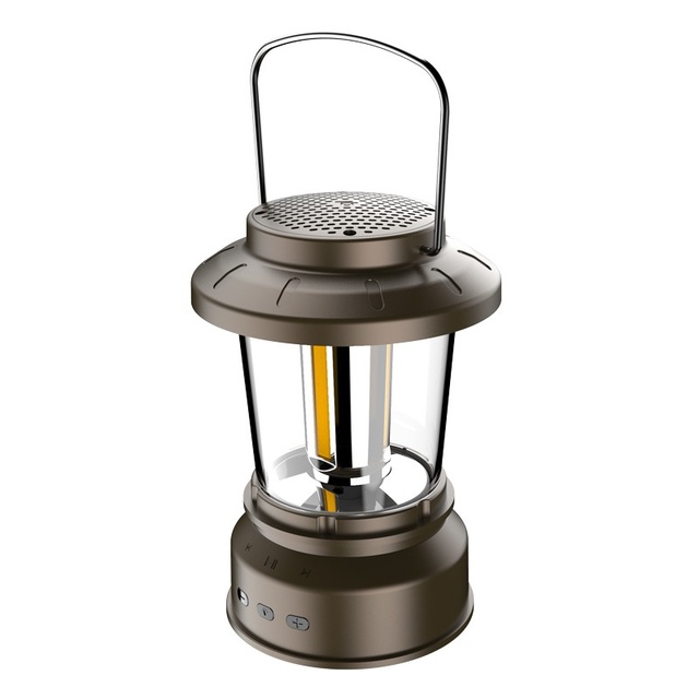 Custom Outdoor Camping Light Rechargeable Retro Handheld Lantern with RGB LED 5W for IPX4 Waterproof for Tent Decor