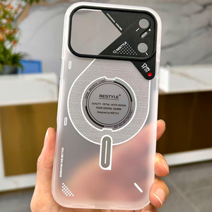Funda Magnética Premium para Teléfono, de TPU Mate Translúcido, para iPhone 16 17 Pro Max, Resistente a Impactos, con Protección de Aluminio para la Cámara, OEM Personalizada - Product Image 3