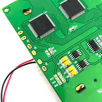 Module LCD graphique professionnel OEM 240x128 contrôleur d'affichage STN 4.3 pouces rétro-éclairage LED pour IHM industrielle et dispositifs médicaux