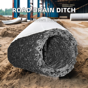 Phong cách công nghiệp HDPE nhự<span class=keywords><strong>a</strong></span> mù mương sản phẩm đào đất cho xây dựng đường xanh ứng dụng hệ thống thoát nước - Product Image 3