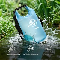 Sac étanche en PVC grande capacité pour activités de plein air, semi-transparent, idéal pour la plage, la natation et le rafting – Best-seller transfrontalier
