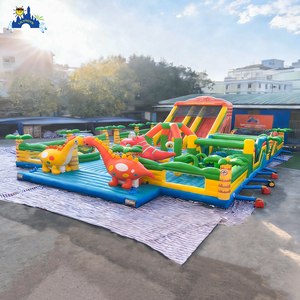 สวนสนุกไดโนเสาร์ บ้านลมเป่าลม สนามเด็กเล่น บ้านเด้งดึ๋งขนาดยักษ์ คอมโบเมืองสนุก บ้านลมกระโดดขนาด<span class=keywords><strong>ใหญ่</strong></span>กลางแจ้ง - Product Image 6