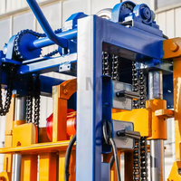 Machine à fabriquer des blocs SHENGYA, nouveau design QM2-45, avec moteur à vibrations puissant pour la production de briques.