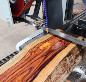 Scie à bande Portable Diesel avec remorque à vendre, scie à bande Portable horizontale bon marché - Product Image 6