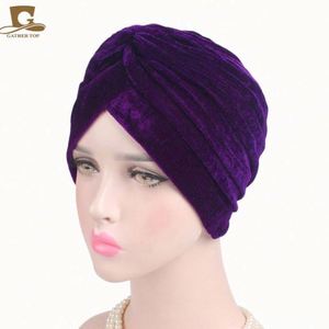 GTOP Vente en gros – Bonnets de nuit/chémos doux et confortables pour femmes, avec logo personnalisé, style turban africain torsadé - Product Image 4