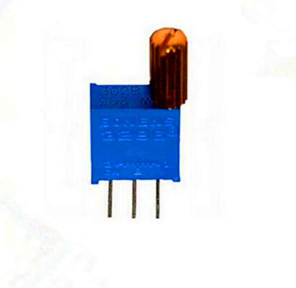 10K Value 8mm glod handle 3296W Multiturn Variable Resistor Trimmer Potentiometer Kit