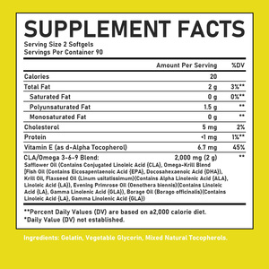 Factory Wholesale Fat Reduction&Body Firming Agent Softgels Supports Fat Loss Joint Heart Health Cholesterol Levels - Product Image 6