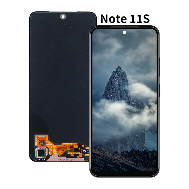 Super AMOLED Screen Replacement for Redmi Note 11S LCD Display Digitizer Also Compatible for Redmi Note 11S OLED