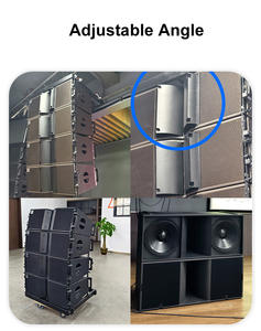 Sistem Suara Speaker Line Array Profesional Dual 12 Inch Fly Bar, Audio Pasif Bertenaga, Gantung Panggung - Product Image 3