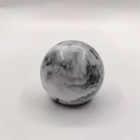 Accessoires d'emballage de parfum de luxe couvercle de bouteille de parfum pierre artificielle ronde couvercle de bouchon en résine de marbre