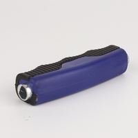 Manche en plastique couteaux en karami, acier inoxydable de haute qualité lame de revêtement colorée manche en plastique et en caoutchouc