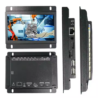 Panneau PC industriel étanche 10.1 ''IP65 Écran tactile capacitif à 10 points Interface USB Conception à cadre ouvert pour systèmes HMI et kiosque