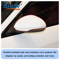 Coque de rétroviseur de style carbone sec, fibre de carbone, rétroviseur latéral arrière, couverture de rétroviseur pour Alfa Romeo Giulia