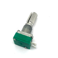 097 Double Potentiomètre B20k B203 20k Longueur de la poignée 15mm potentiomètre double gang