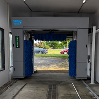 Système de lavage de voiture sans personnel 24h/24 avec 5 brosses EVA et pulvérisation automatique de mousse nettoyante pour un effet de nettoyage complet