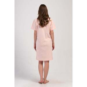 ชุดคลุมท้องแขนสั้นรูปวงรีมีซิปสำหรับผู้หญิง ชุดนอนใส่สบาย - Product Image 1