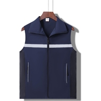 Gilet de sécurité haute visibilité pour hommes, imperméable et respirant, pour travaux de construction en extérieur, uniforme élastique – Fournisseur d'usine