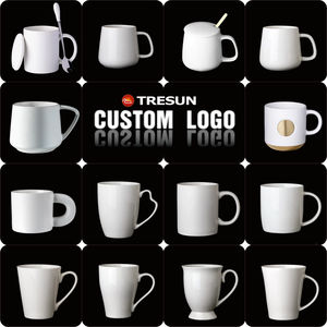 Tazas de Café de Cerámica Blancas de Porcelana de 11 Oz para Sublimación Navideña con Logo Personalizado Impreso al Por Mayor - Product Image 1