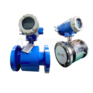 インテリジェント統合型4-20mA/RS485 LCDディスプレイ磁気電磁式EM流量計 - Product Image 1